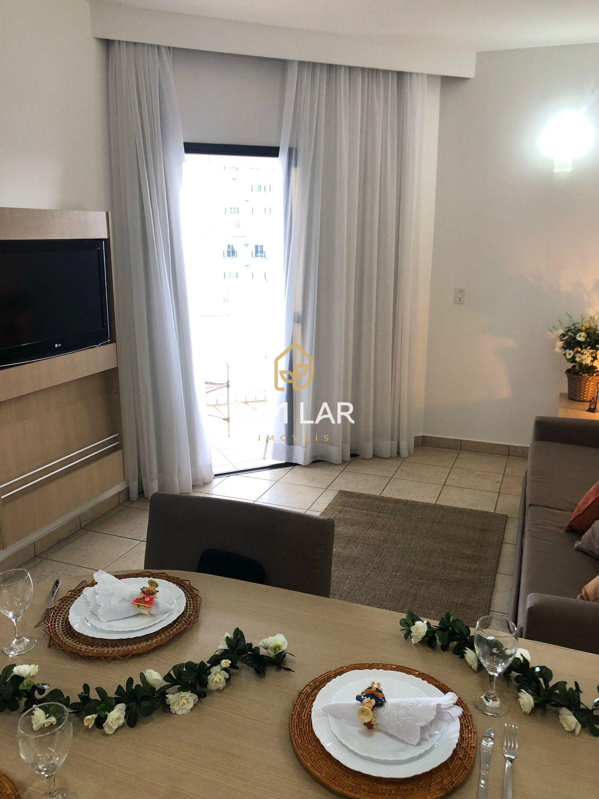  - Apartamento com 1 quarto, 40,25m², à venda em Santos, Boqueirão