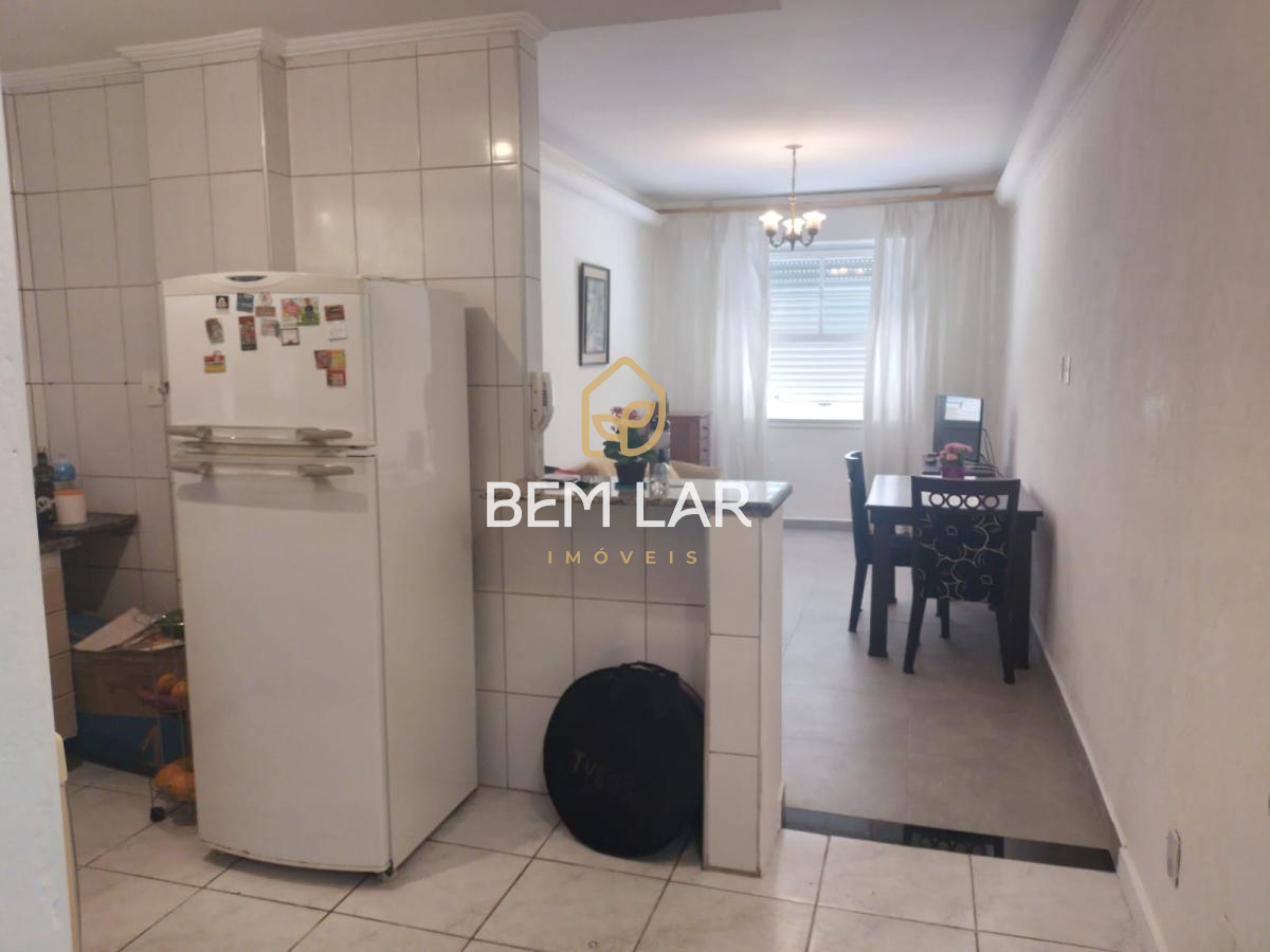  - Apartamento com 1 quarto, 52,31m², à venda em Santos, Pompéia