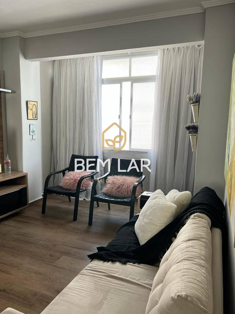 Apartamento à venda com 1 quarto - José Menino,Santos