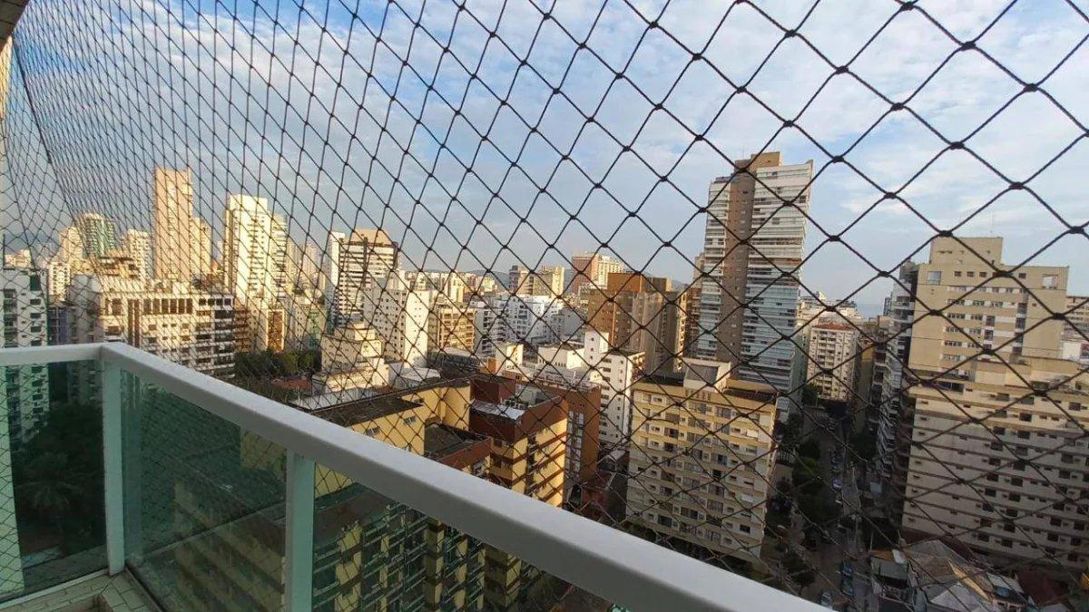 Apartamento à venda com 3 quartos, 123m² - Gonzaga,Santos